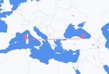 出发地 土耳其从奥尔杜出发目的地 意大利阿尔盖罗的航班