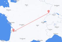 Flyg från Bordeaux, Frankrike till Basel, Schweiz