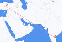 Flights from Tirupati, India to Kayseri, Turkey
