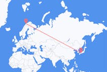 Flyreiser fra Takamatsu, Japan til Tromsø, Norge