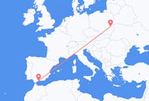 Flights from Lublin in Poland to Málaga in Spain