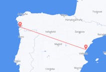 Vluchten van Vigo naar Castellón de la Plana