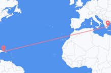 Flyreiser fra Punta Cana, til Athen