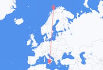Flights from Comiso, Italy to Tromsø, Norway