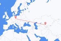 Flüge von Türkistan, Kasachstan nach Dresden, Deutschland