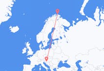 Рейсы из Мехамна, Норвегия в Загреб, Хорватия