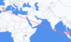 Flights from Pekanbaru to Granada