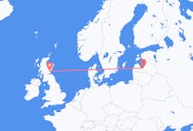 Fly fra Dundee til Riga