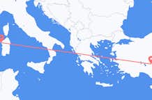 出发地 意大利阿尔盖罗目的地 土耳其科尼亞的航班