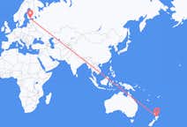 Loty z Rotorua w Nowej Zelandii do Helsinek w Finlandii