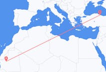 Flyg från Atar, Mauretanien till Samsun, Turkiet