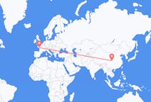 Flights from Guangyuan, China to Nantes, France