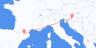 Flights from Andorra to Croatia