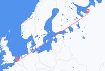 Vols depuis la ville d'Arkhangelsk vers la ville d'Ostend