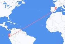 Flights from Santa Rosa Canton, Ecuador to Valencia, Spain