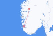 Flights from Stavanger, Norway to Sogndal, Norway