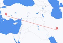 Flights from Isfahan to Denizli