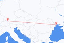 Flyrejser fra Odessa, Ukraine til Friedrichshafen, Tyskland