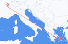 Flyg från Paros till Genève