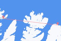 Loty z miasta Berlevåg do miasta Honningsvåg