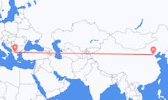 出发地 中国天津市目的地 希腊科扎尼的航班