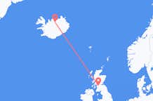 เที่ยวบินจาก กลาสโกว์ ไปยัง Akureyri