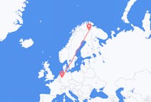 Flights from Ivalo, Finland to Dortmund, Germany