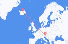 出发地 奥地利出发地 克拉根福目的地 冰岛阿克雷里的航班