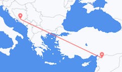 Flug frá Aleppo til Mostar