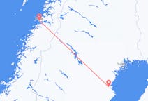 Vluchten van Bodø naar Skellefteå