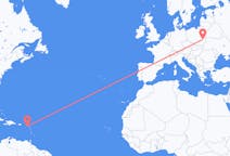 Flüge von St. Kitts, Saint Kitts und Nevis nach Lublin, Polen