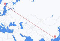 Flights from Macau, Macau to Umeå, Sweden