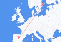 Vols de Stockholm, Suède pour Madrid, Espagne