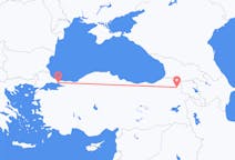 Flyreiser fra Istanbul, Tyrkia til Kars, Tyrkia