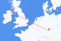 Flyreiser fra Belfast, Nord-Irland til Nürnberg, Tyskland