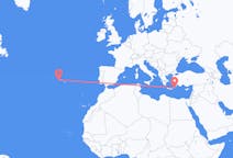 Flights from Pico Island, Portugal to Karpathos, Greece