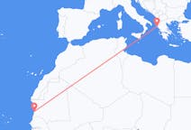 Flyg från Nouakchott till Korfu