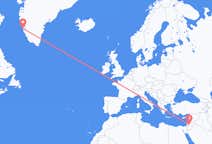 Flyreiser fra Amman, til Nuuk