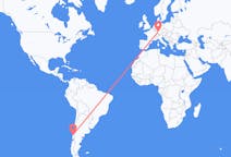 Flyreiser fra Valdivia, Chile til Stuttgart, Tyskland
