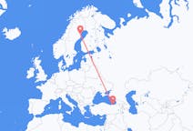 เที่ยวบิน จาก แทรปซอน, ตุรกี ไปยัง สเกลเลฟติออ, สวีเดน