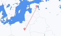 Flights from Warsaw, Poland to Tartu, Estonia
