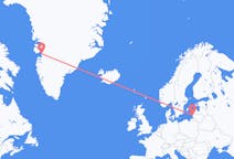 出发地 立陶宛出发地 帕兰加目的地 格陵兰伊卢利萨特的航班