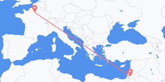 Flights from Jordan to France