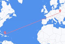 Flights from Providenciales, Turks & Caicos Islands to Lublin, Poland