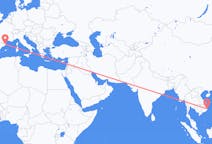 Flyreiser fra Nha Trang, Vietnam til Girona, Spania