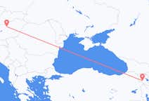 Vluchten van Jerevan naar Boedapest