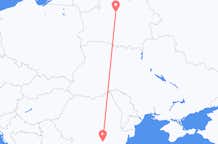 Vluchten van Boekarest, Roemenië naar Minsk, Belarus