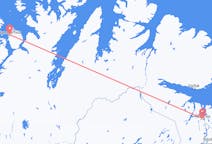 Fly fra Hammerfest til Kirkenes