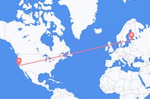 Flights from San Francisco to Tallinn