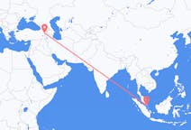 Flüge von Johor Bahru, Malaysia nach Iğdır, die Türkei